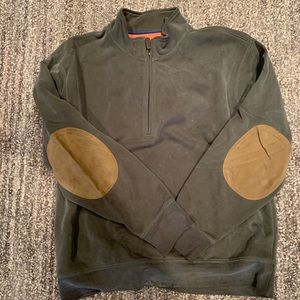 Orvis quarter-zip crewneck sweatshirt